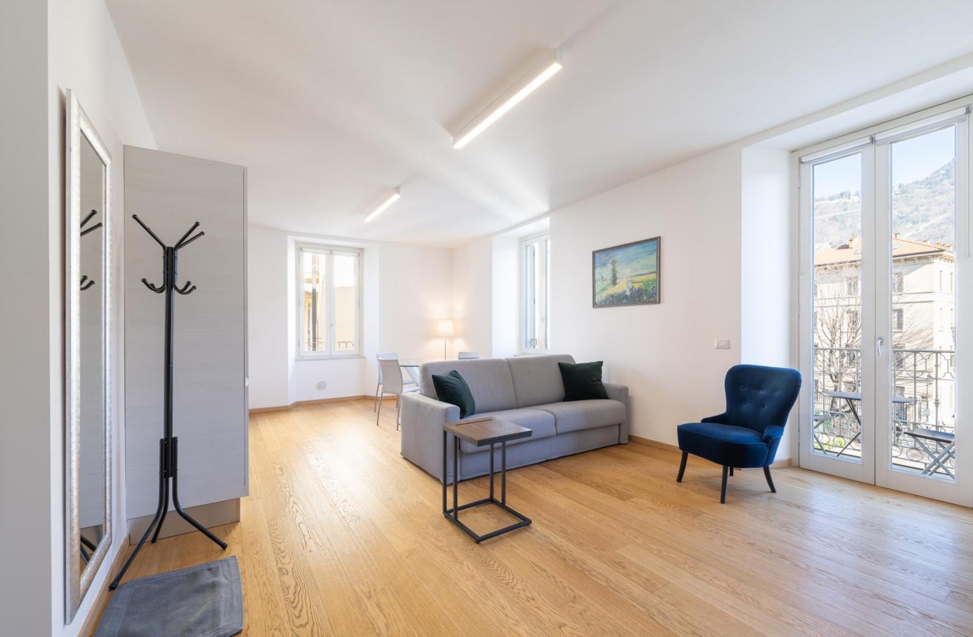 Historical Center - Free Parking And Private Terrace Apartment Como Exterior photo